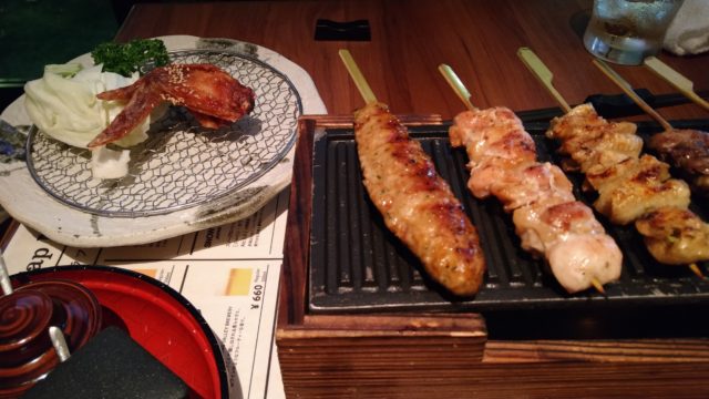 焼き鳥と手羽先